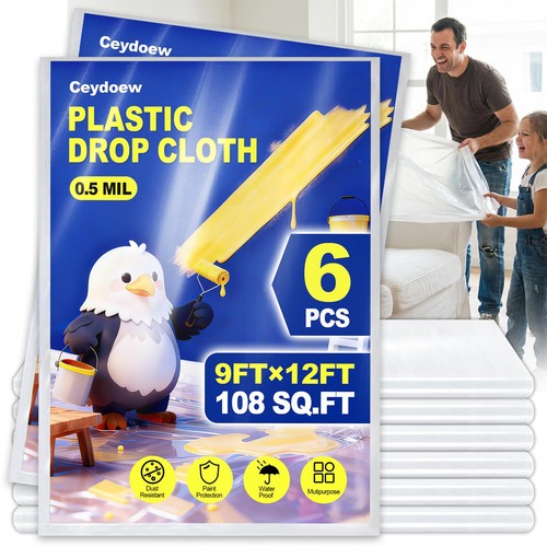 Pack plastic drop - 6,