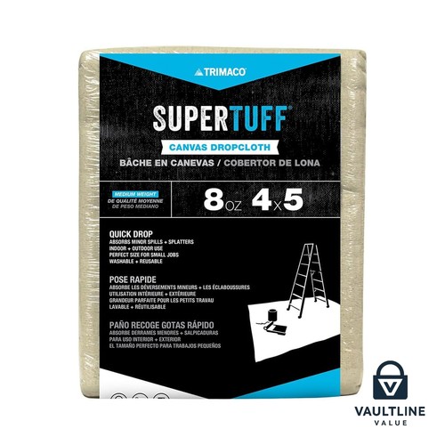 Cotton drop cloth - drop, 60x48