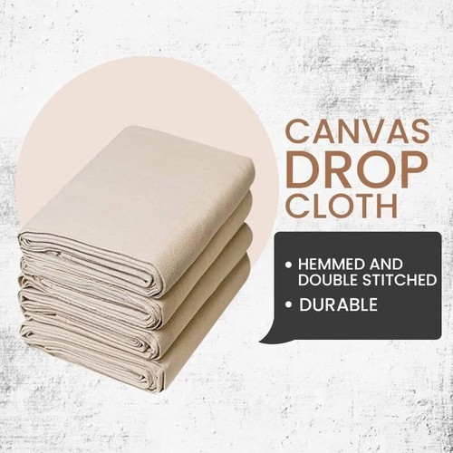 Canvas drop cloth for painting - canvas,