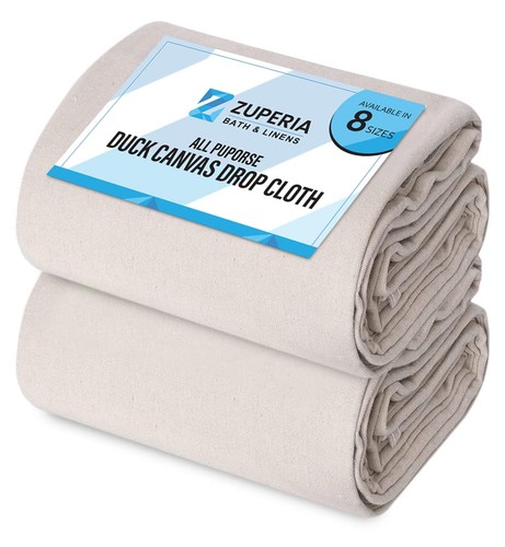 Canvas drop cloth 15 - canvas, x