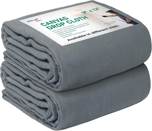 Canvas drop cloth for painting - canvas,