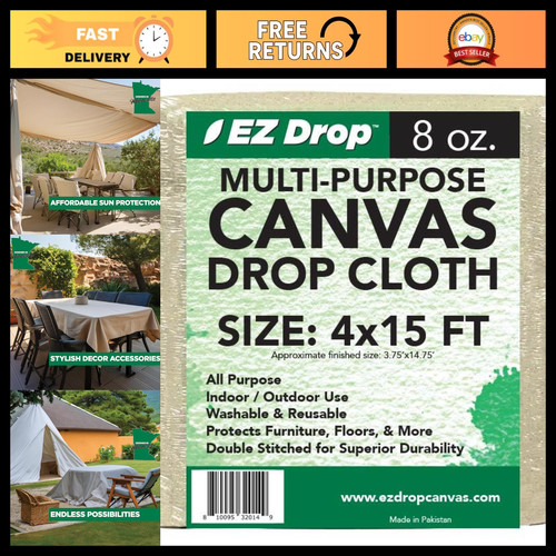 Large canvas drop cloth for - canvas,