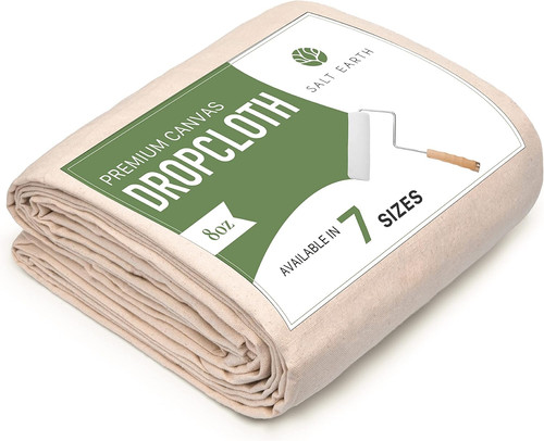 Canvas drop cloth - drop, 1pc
