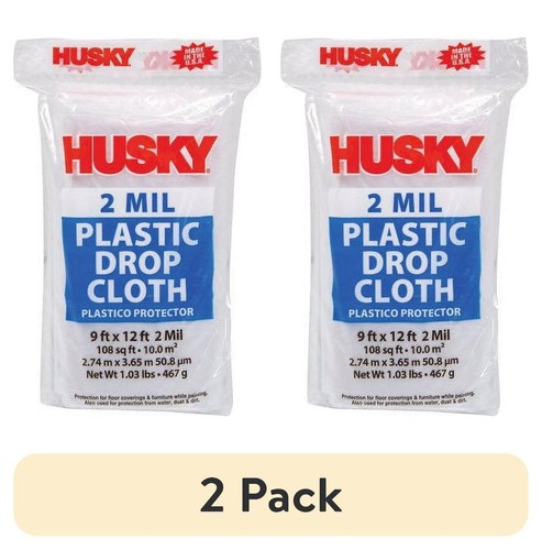 Pack mil clear plastic - 2,