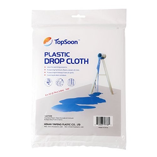 Topsoon plastic drop cloth - topsoon,