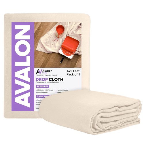 Canvas drop cloth for painting - canvas,