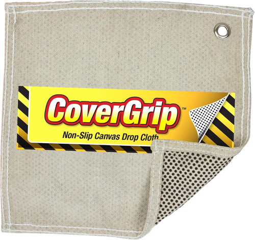 Canvas safety drop cloth - safety,
