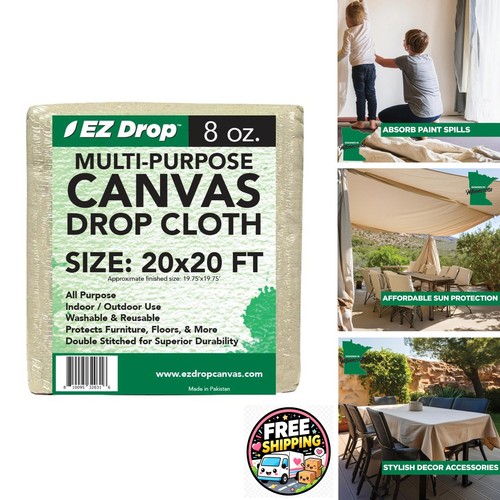 Drop canvas fabric - ez,