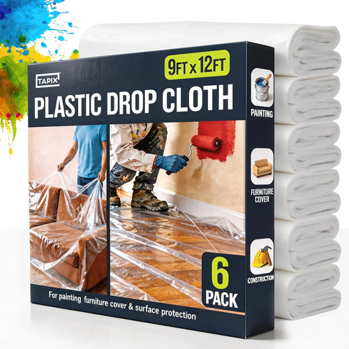 Drop cloths - 9,