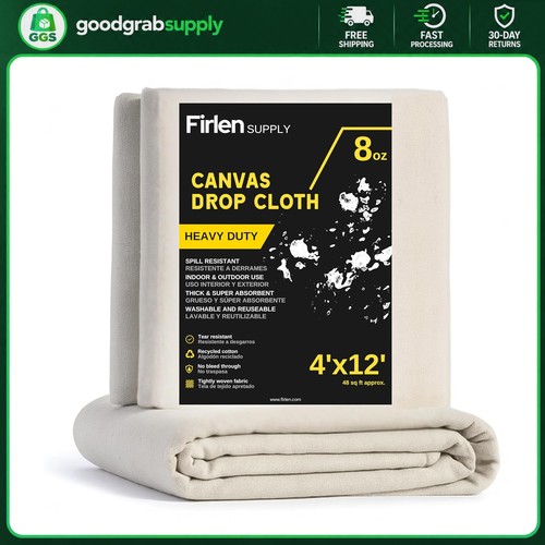 Cotton canvas drop cloth - cotton,