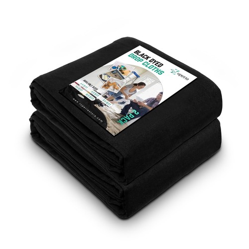 Zuperia black drop cloth x - zuperia,