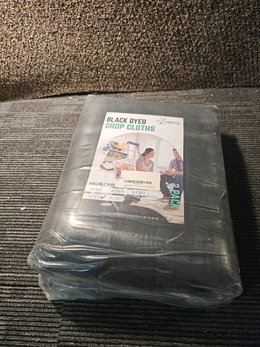 Zuperia black drop cloth - black,