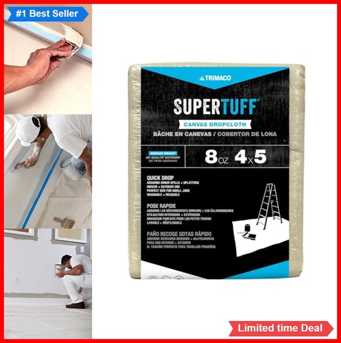Canvas drop cloth feet 5 - canvas,