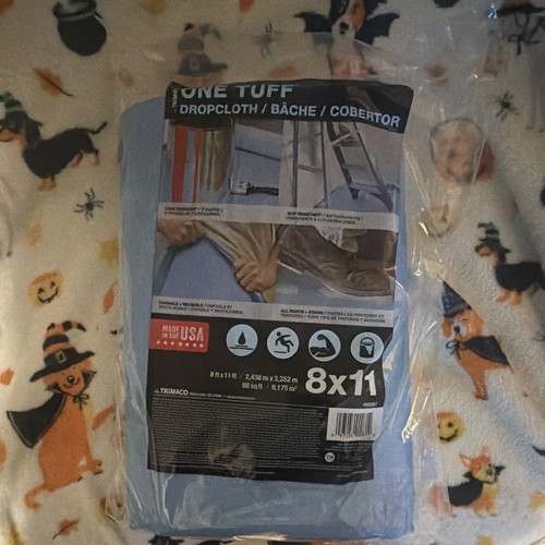 One tuff dropcloth 8x11 - one,