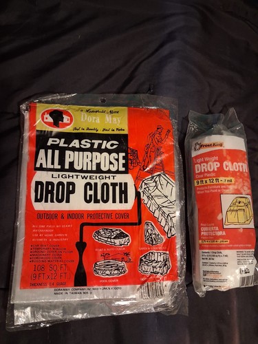 Drop cloth light - 9', x