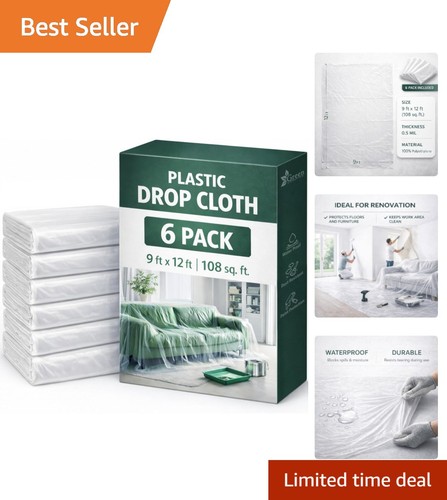 Large 12x9 waterproof drop - ft,