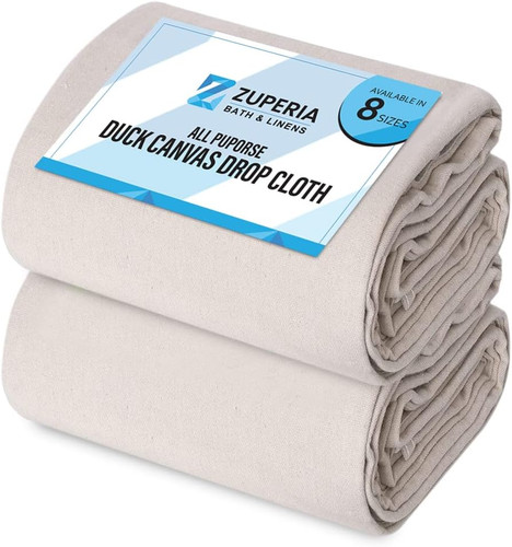 Canvas drop cloth size - drop, 15