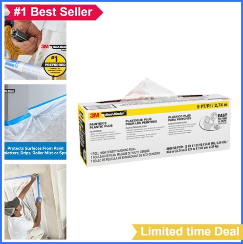 Painter plastic drop cloth 9 - plastic,