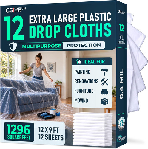 Pack clear plastic - 12, drop