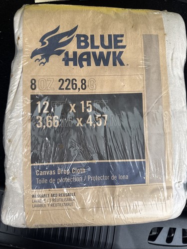 Blue hawk canvas drop - drop, cloth